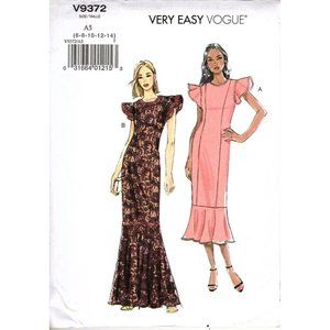 Vogue V1656 Misses 6 to 14 Special Occasion Dress Uncut Sewing Pattern